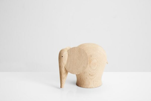 Nunu Houten Olifant Nunu Elephant Design Steffen Juul voor Woud