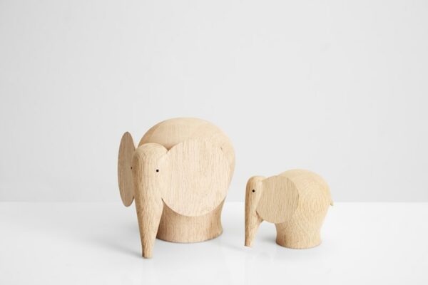 Nunu Houten Olifant Nunu Elephant Design Steffen Juul voor Woud