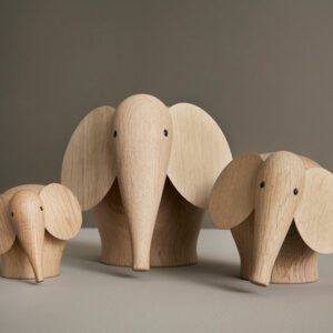 Nunu Houten Olifant Nunu Elephant Design Steffen Juul voor Woud