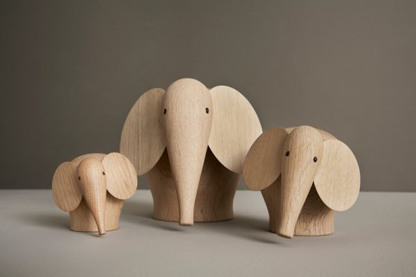 Nunu Houten Olifant Nunu Elephant Design Steffen Juul voor Woud
