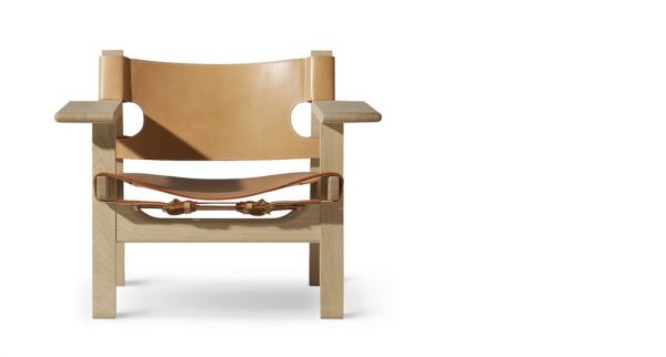 Spanish Chair Fauteuil Design Borge Mogensen voor Fredericia