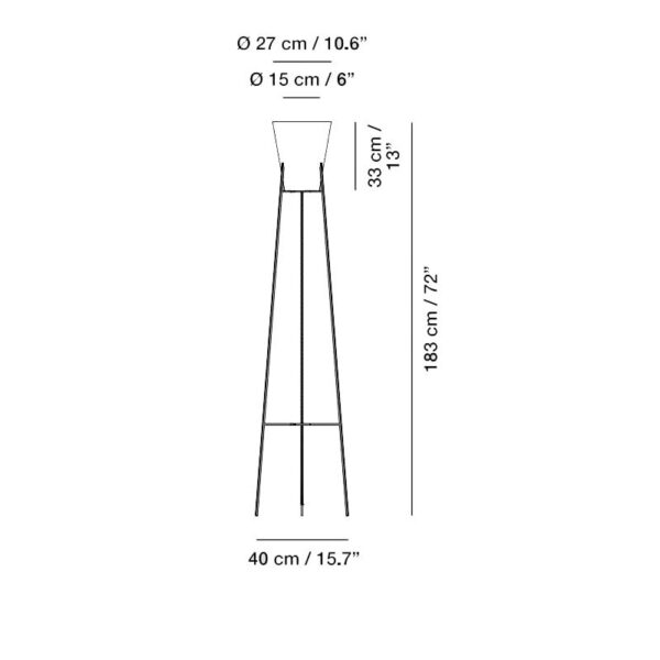 Sputnik Floor Lamp Sputnik Vloerlamp Design Gabriel Teixido voor Carpyen