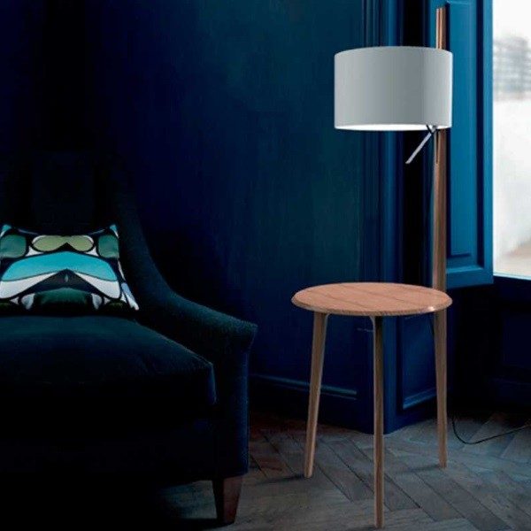 Carla Floor Lamp Carla Vloerlamp Bijzettafel Design Gabriel Teixido Carpyen