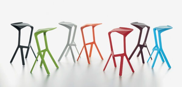 Miura Stool Miura Barkruk Design Konstantin Grcic voor Plank