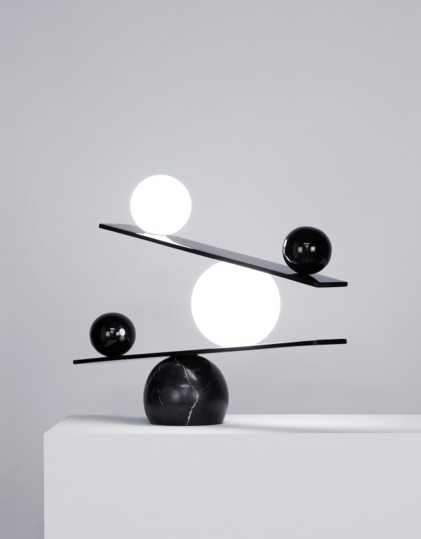 Balance Lamp Balance Tafellamp Design Victor Castanera voor Oblure
