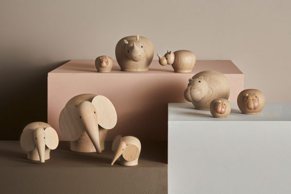 Hibo Hippopotamus Design Steffen Juul voor Woud Houten Nijlpaard