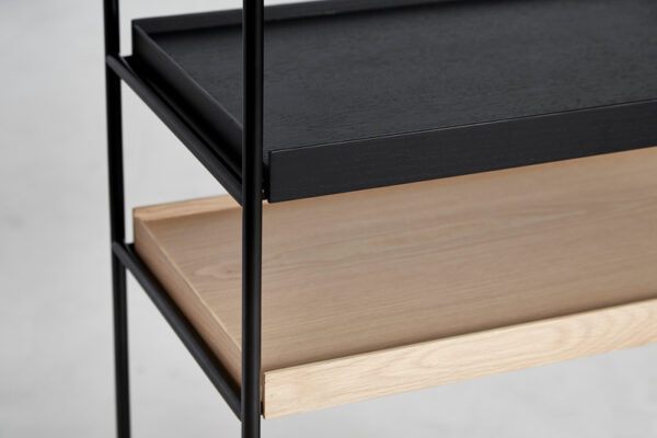 Tray Shelf Low Kast Design Hanne Willmann voor Woud