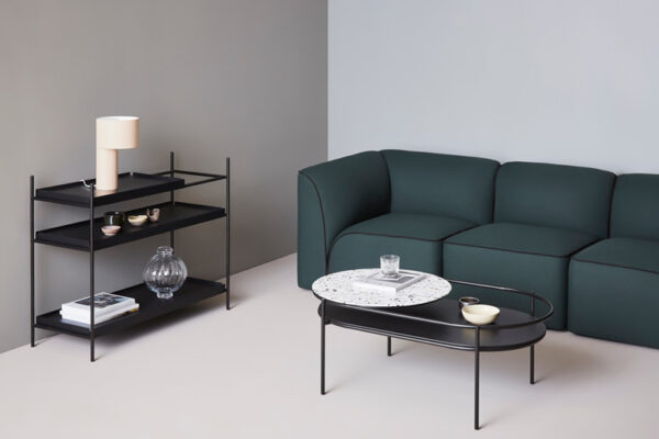 Tray Shelf Low Kast Design Hanne Willmann voor Woud - Afbeelding 3