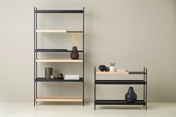 Tray Shelf Low Kast Design Hanne Willmann voor Woud