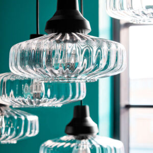 New Wave Optic Pendant Light New Wave Optic Hanglamp ontwerp Design by US