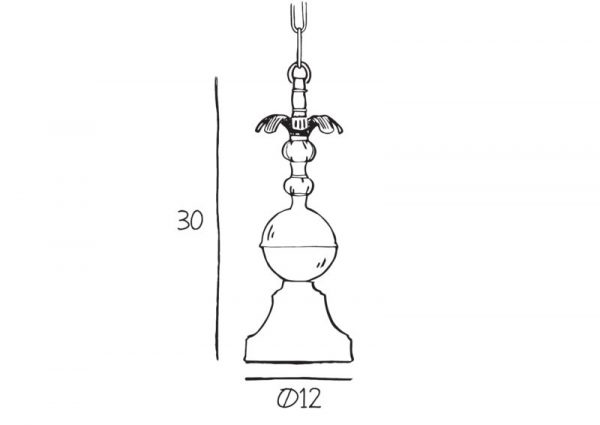 Decandence Pendant Light Decandence Hanglamp ontwerp Design by US