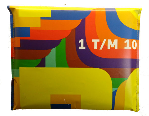 Paperbag Rotterdamse Popweek Design Jos van der Meulen voor Goods