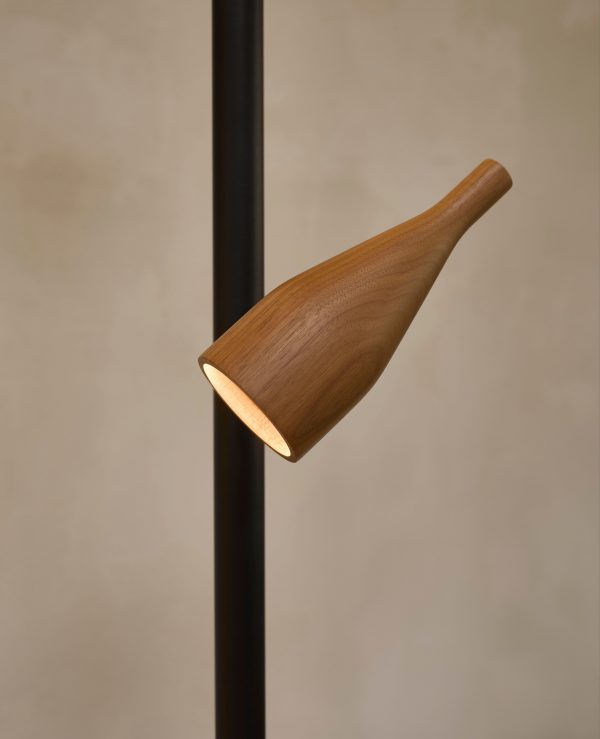 Timber Vloerlamp Timber Floor Lamp Design Ernst Koning voor Hollands Licht