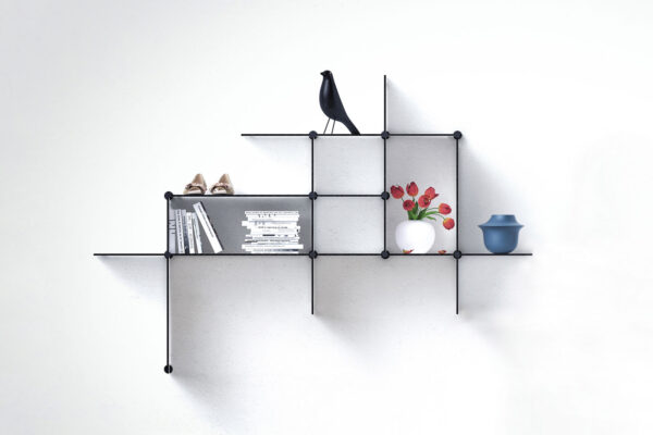 Up the Wall Wandplank Up the Wall Shelf system Design Bent Hansen Studio