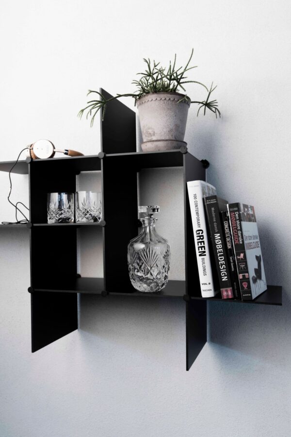 Up the Wall Wandplank Up the Wall Shelf system Design Bent Hansen Studio