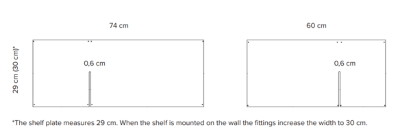 Up the Wall Wandplank Up the Wall Shelf system Design Bent Hansen Studio