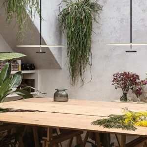 Flat 5935 lamp Design Ichiro Iwasaki voor Vibia