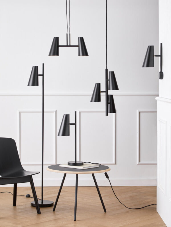 Cono Hanglamp 3 kappen Cono Pendant light Design Benny Frandsen voor Woud