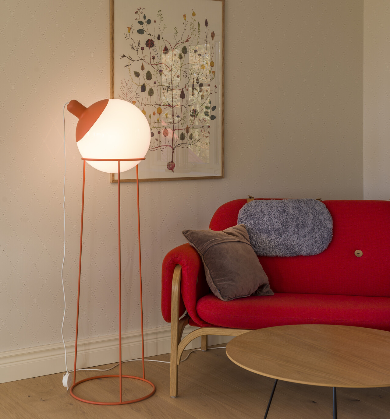 Verlichting Rennen het internet Dolly Vloerlamp Design Louise Hederström voor Bsweden - Smukdesign