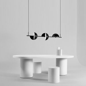 Trapeze Triplette lamp Design Jette Scheib voor Oblure