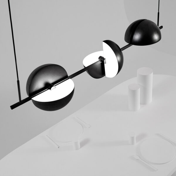 Trapeze Triplette lamp Design Jette Scheib voor Oblure