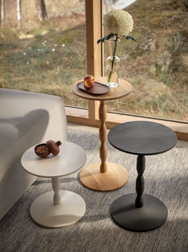Pedestal Table Design Matti Klenell voor Design House Stockholm Smukdesign