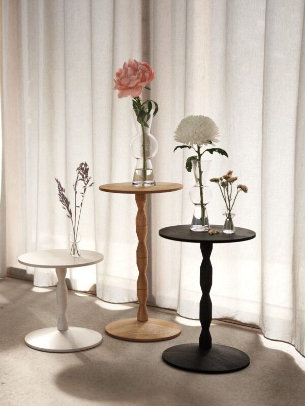 Pedestal Table Design Matti Klenell voor Design House Stockholm Smukdesign