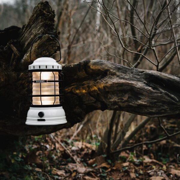Forest Lantern Vintage White design Barebones